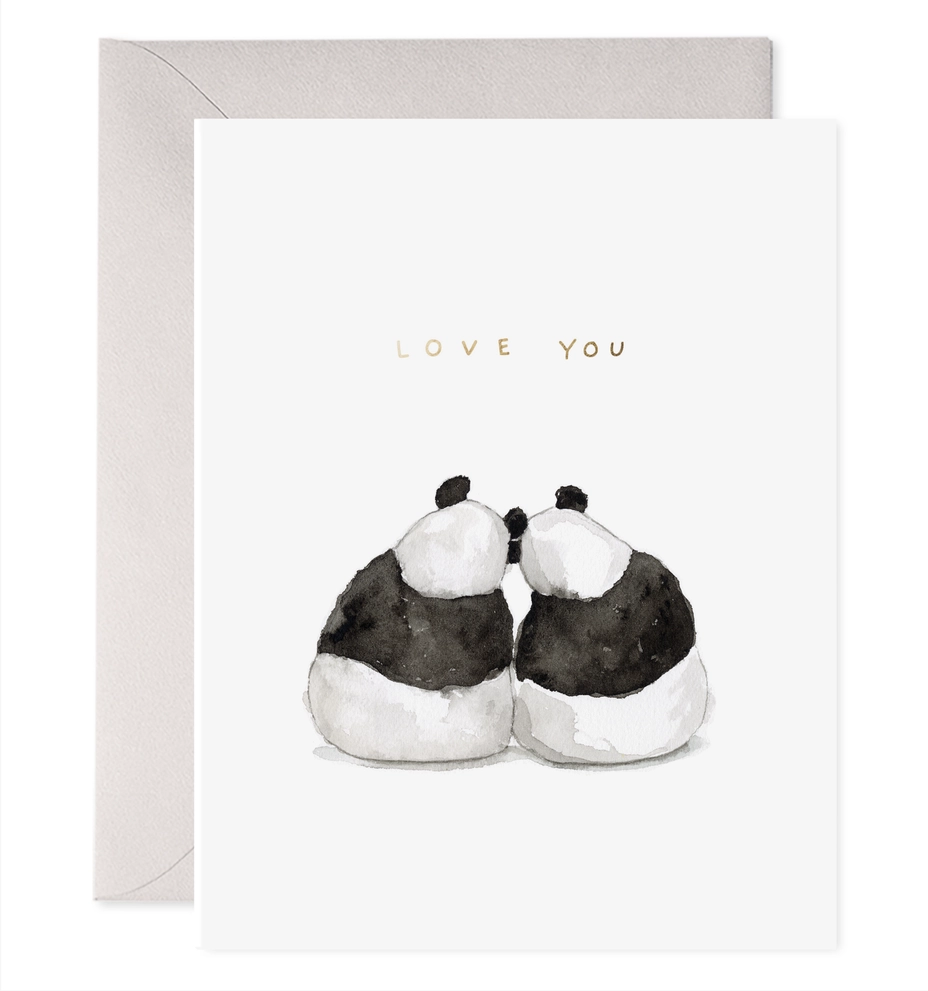 Panda Pair | Greeting Card