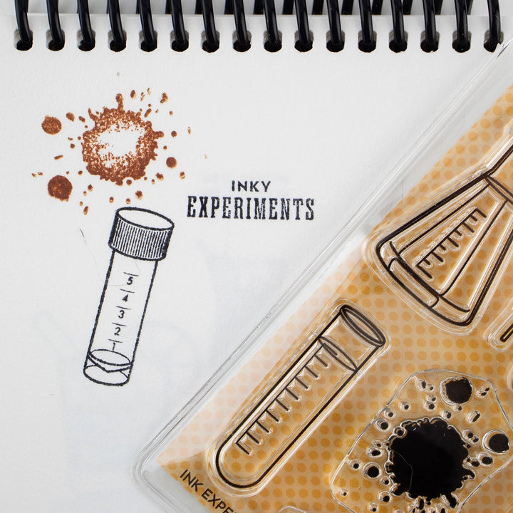 Ink Experiments Clear Stamp Set