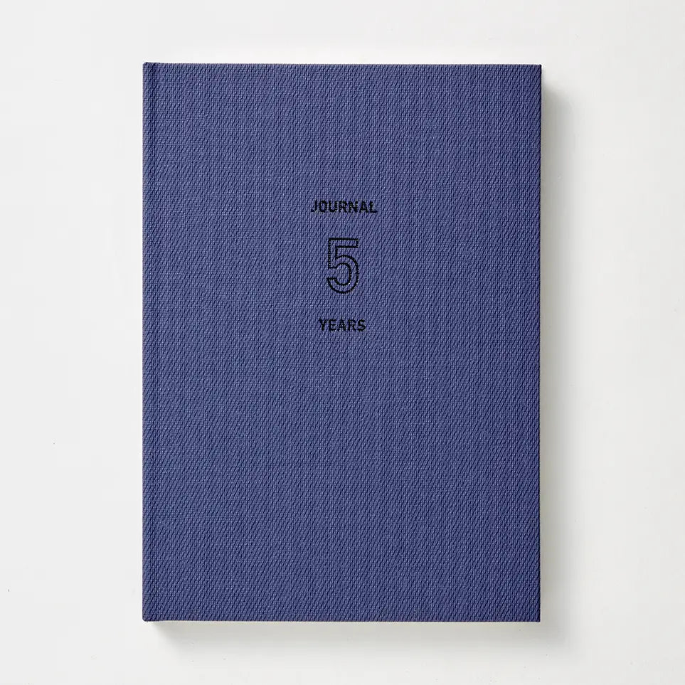 Easy Journal 5-Year Diary in Navy