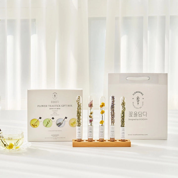 Flower Tea stick Gift Set