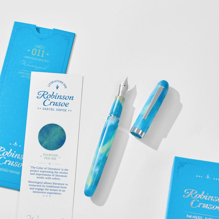 Robinson Crusoe Literature Preface Fountain Pen