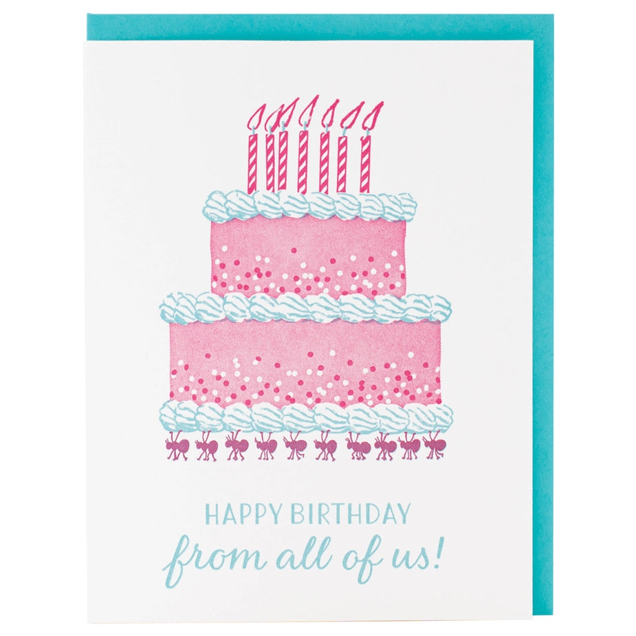 Ants Birthday | Greeting Card