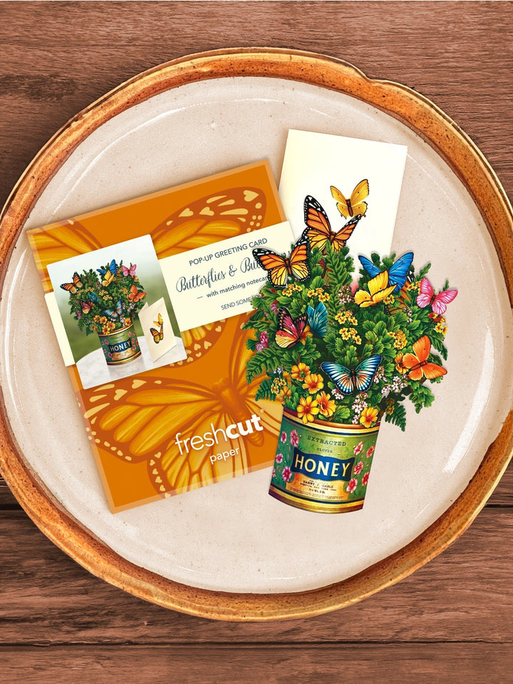 Butterflies and Buttercups Mini Pop-Up Card