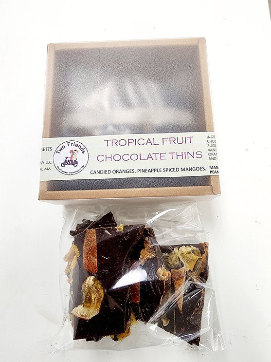 Tropical Fruit Chocolate Thins