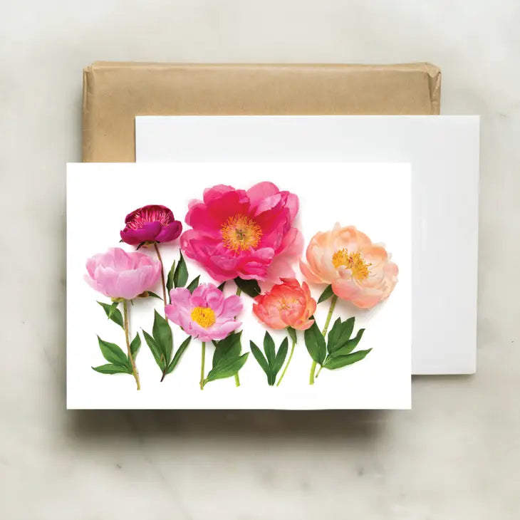 Peony Garden | Greeting Card