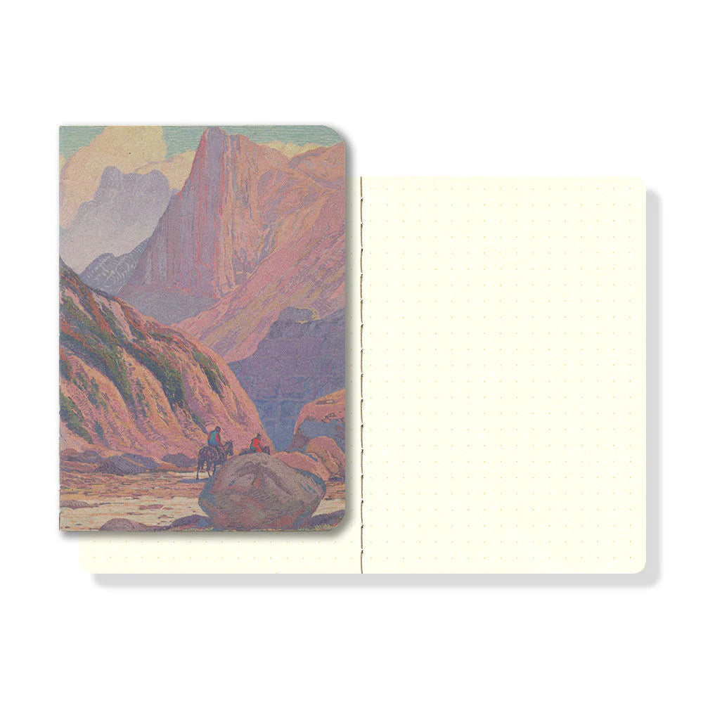 Ro-Biki Museum Notebook | Dot Grid | Canyon Sunrise