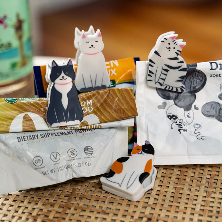 Kitty Bag Clips | Set of 4