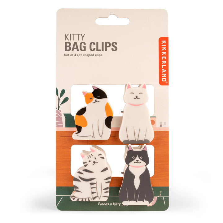 Kitty Bag Clips | Set of 4