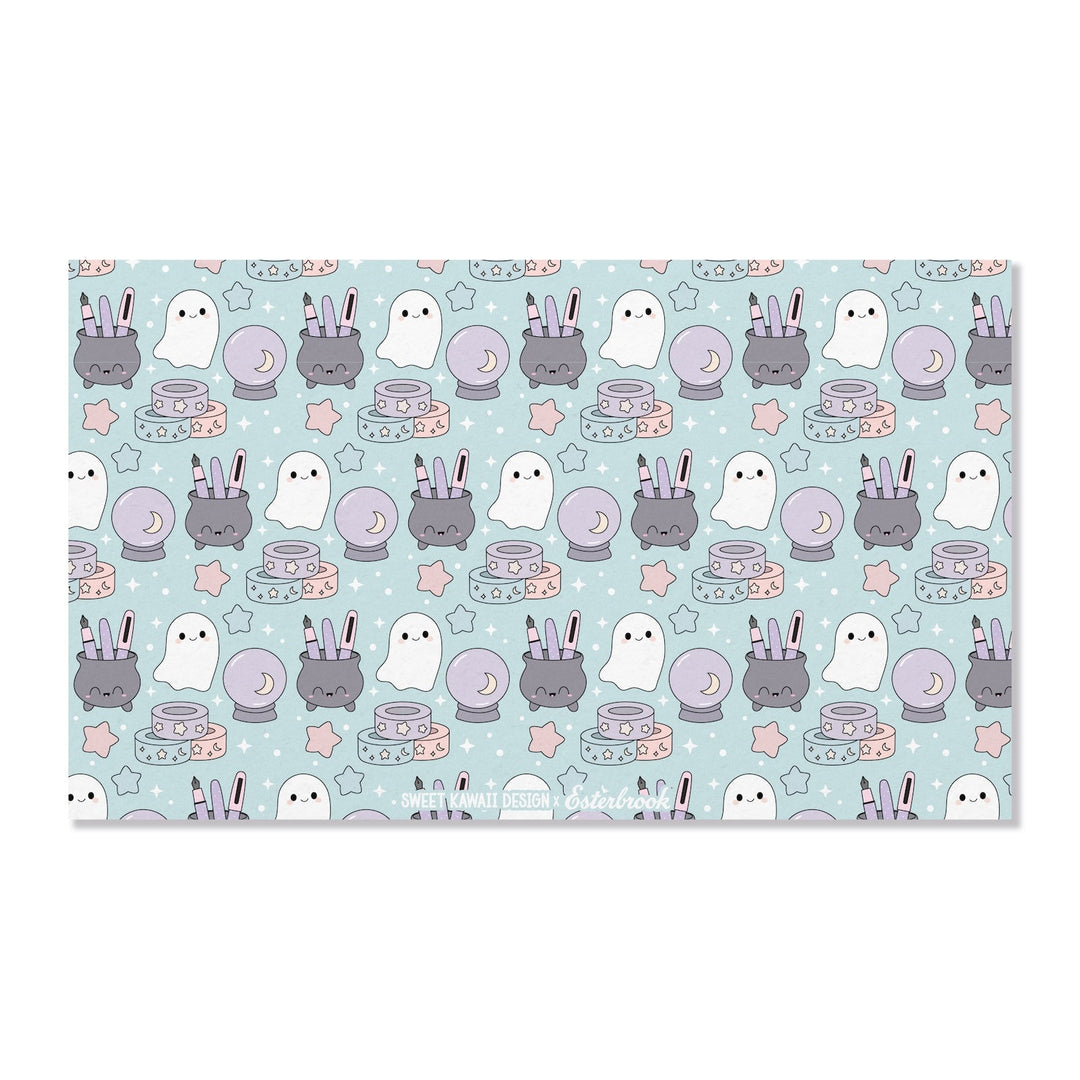 Pastel Halloween Blotter Paper