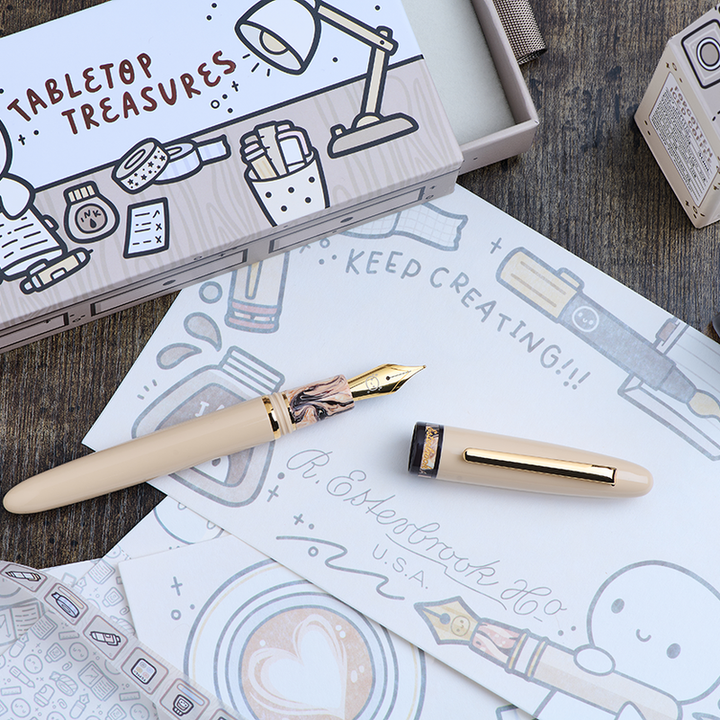 Estie Fountain Pen | Esterbrook x TheCoffeeMonsterzCo | Limited Edition