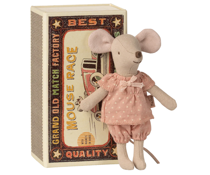 Big Sister Mouse in Matchbox | Pink Pajamas