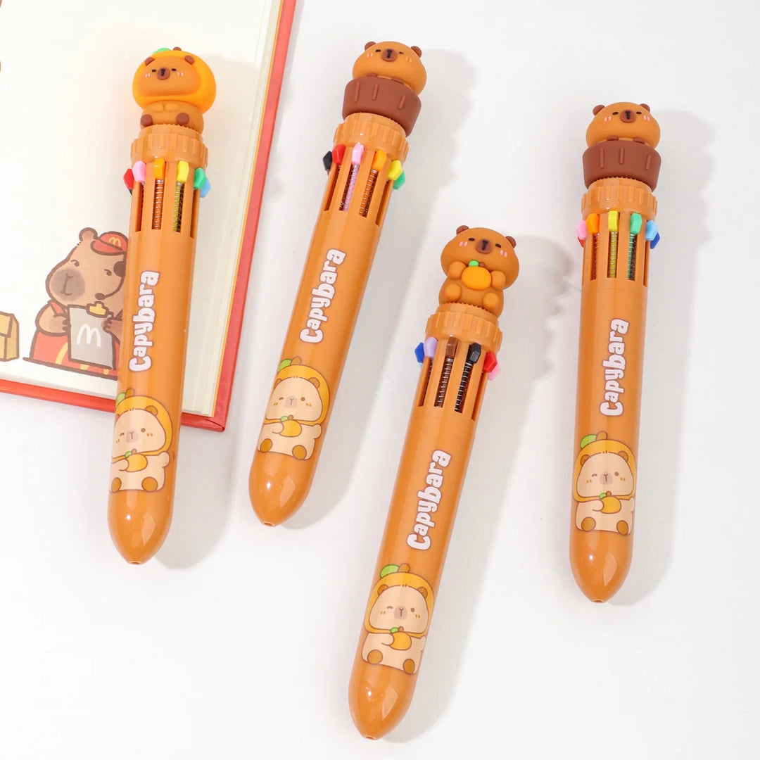 Capybara Multicolor Pen