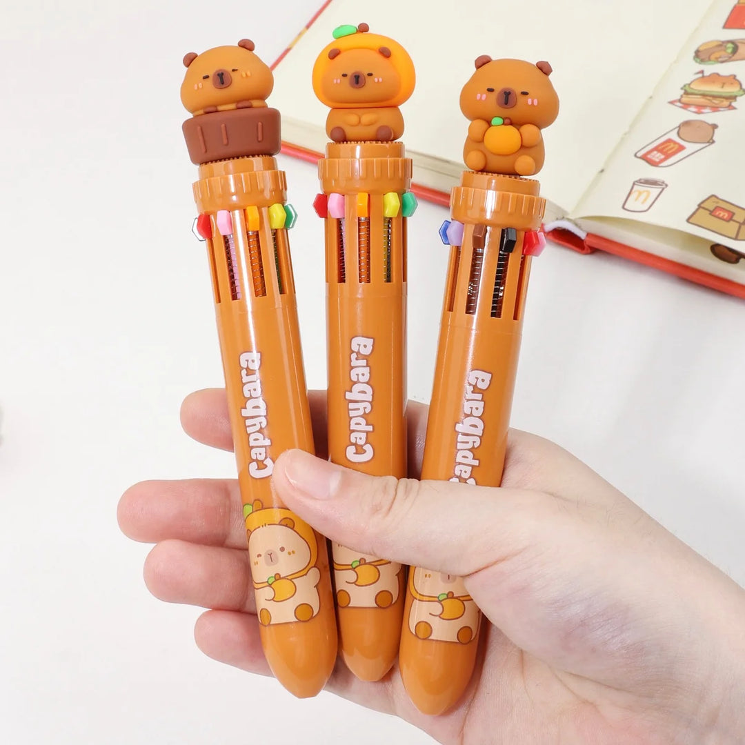Capybara Multicolor Pen