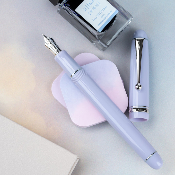 Custom 74 Fountain Pen | Lavender Fog | Limited Edition