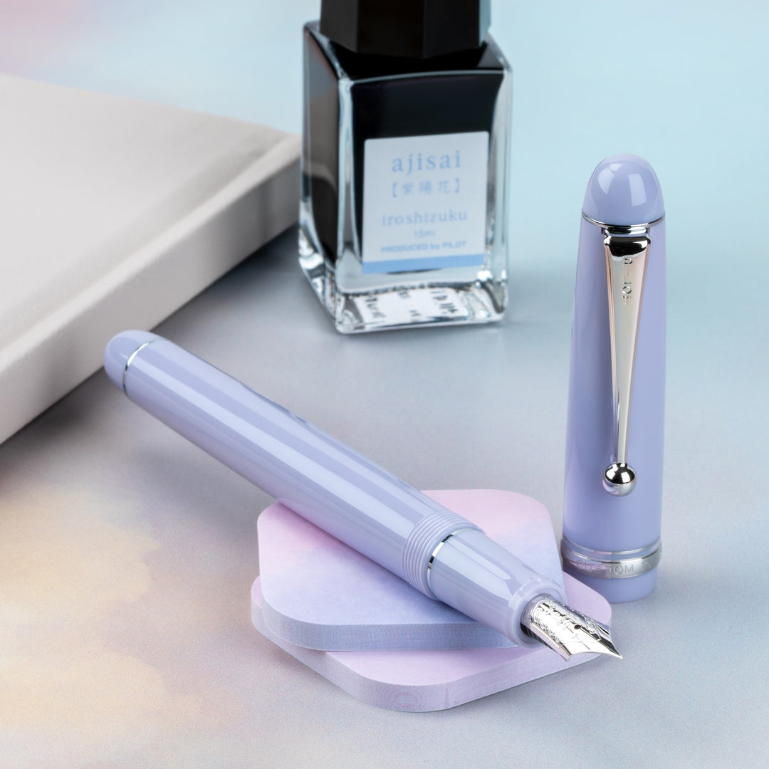Custom 74 Fountain Pen | Lavender Fog | Limited Edition