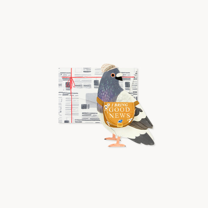 Messenger Pigeon | Pop Up Greeting Card