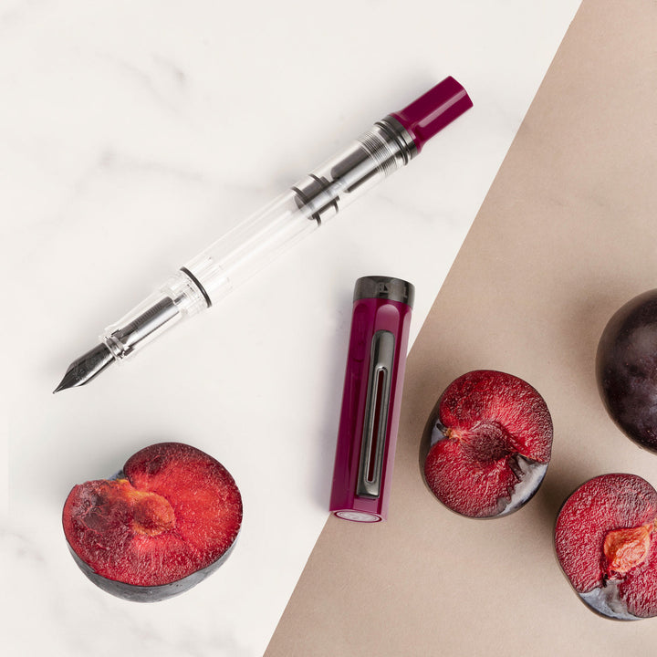 ECO Fountain Pen | Plum with Onyx