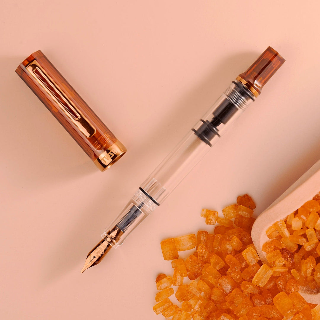ECO Fountain Pen | Rootbeer with Bronze