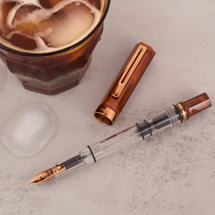 ECO Fountain Pen | Rootbeer with Bronze