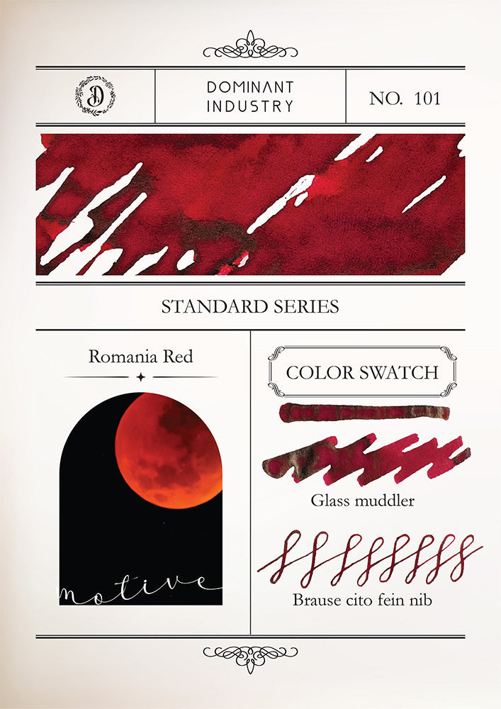 Romania Red | Standard Series Ink | No. 101