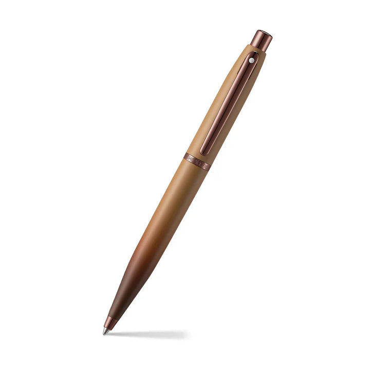 Sheaffer VFM 9428 Coffee Edition Ballpoint Pen | Matte Brown with Regal Brown PVD Trim