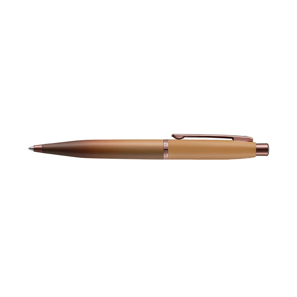 Sheaffer VFM 9428 Coffee Edition Ballpoint Pen | Matte Brown with Regal Brown PVD Trim