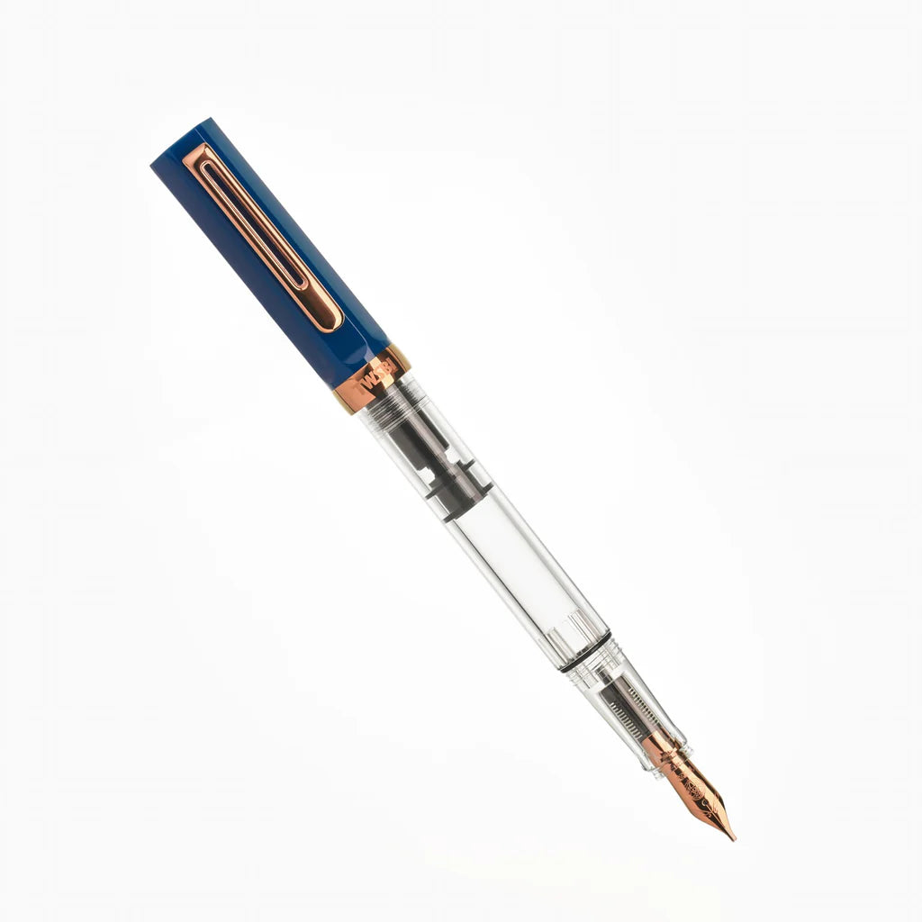 ECO Fountain Pen | Indigo Blue with Bronze Accent