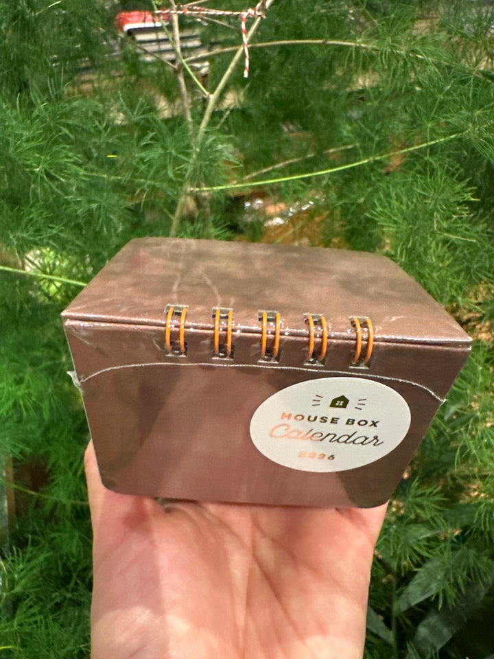 2026 Mini Desk Calendar | Cafe Home
