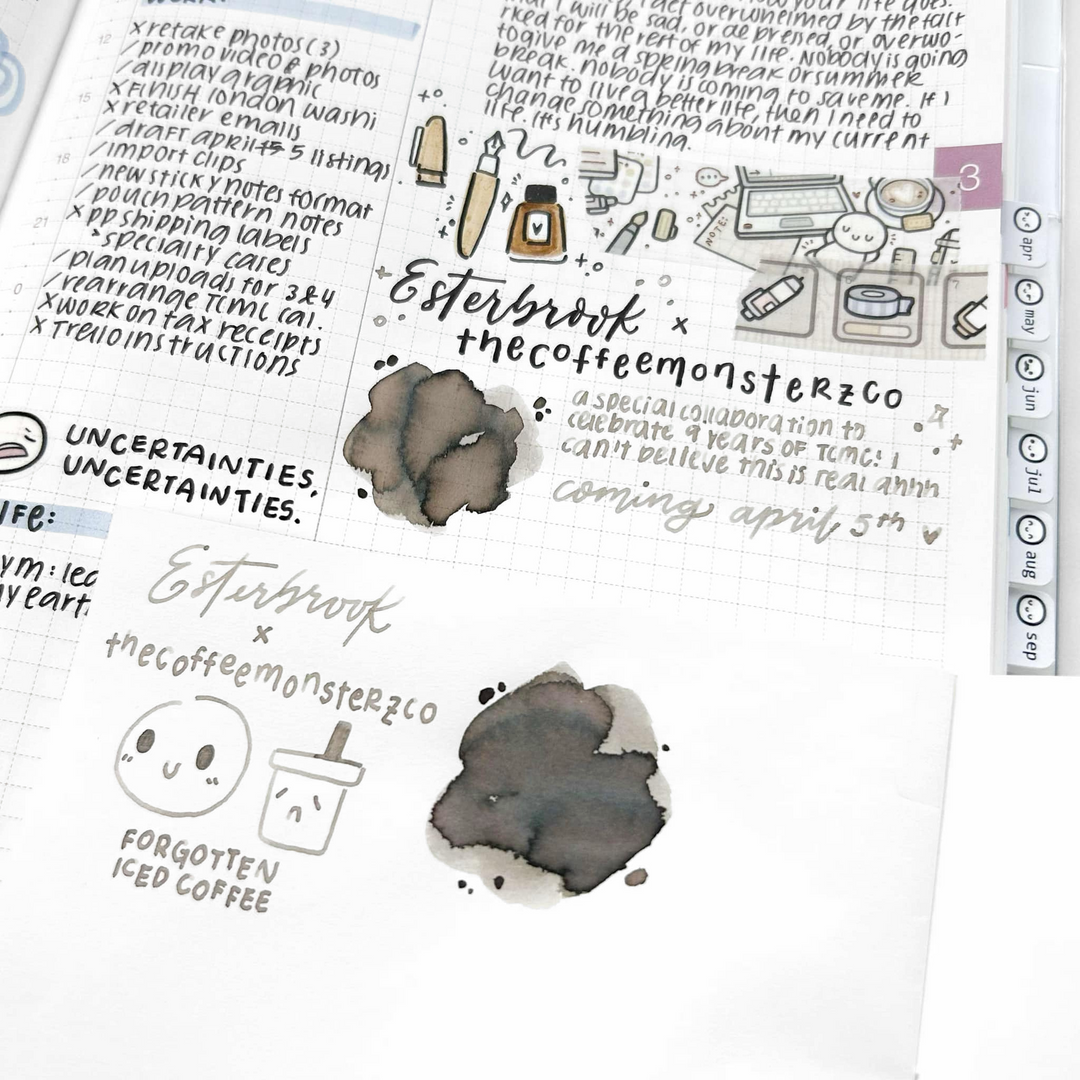 Forgotten Iced Coffee | Esterbrook x TheCoffeeMonsterzCo Ink | Limited Edition