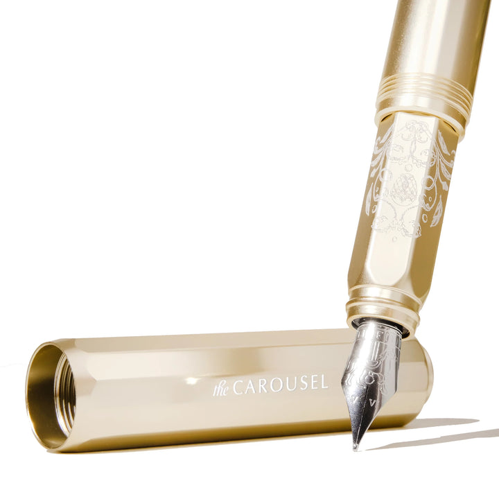 Brilliant Beanstalk Carousel Aluminum Fountain Pen | Limited Edition