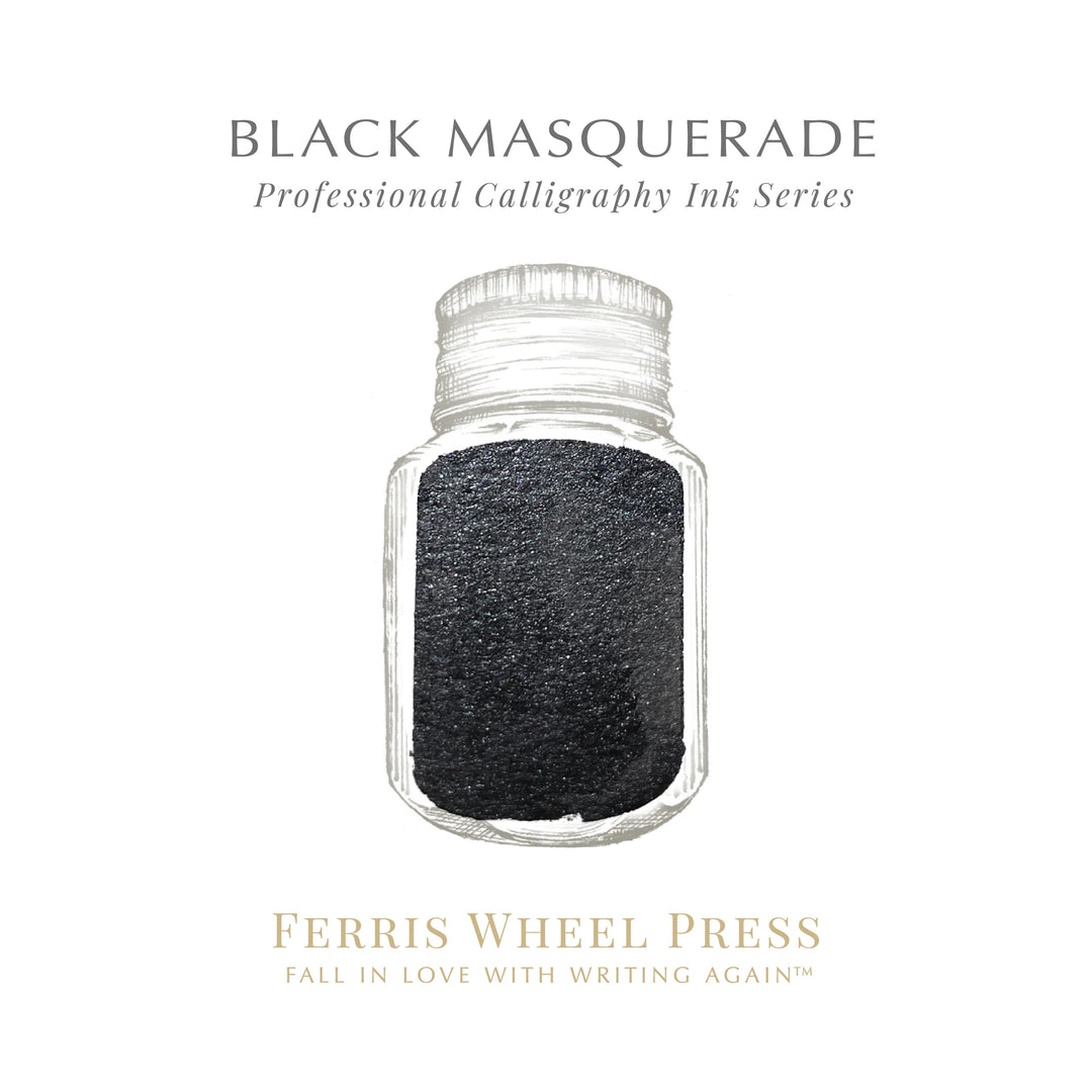 Black Masquerade | Calligraphy Ink