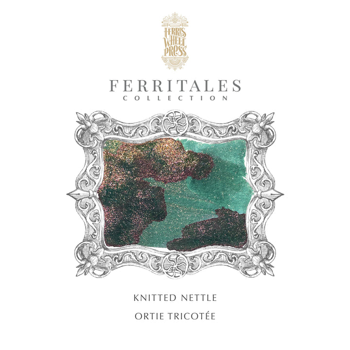 Knitted Nettle | Fountain Pen Ink | FerriTales | The Wild Swans