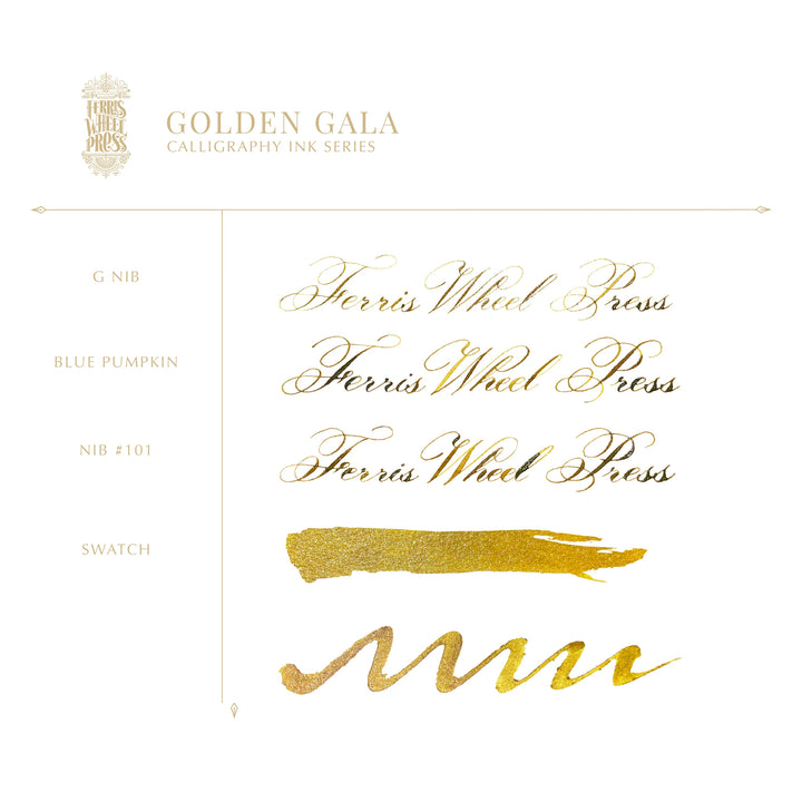 Golden Gala | Calligraphy Ink