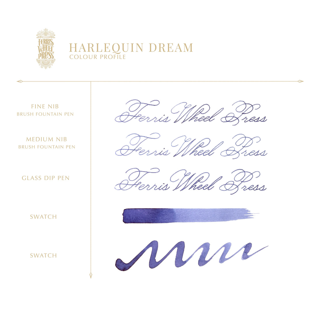 Harlequin Dream | Fountain Pen Shimmer Ink