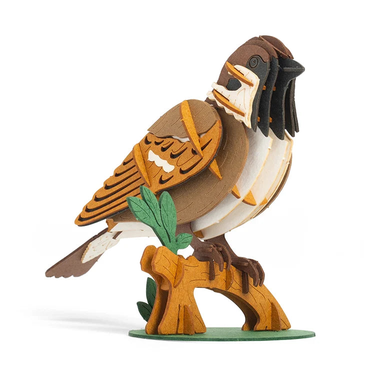 Sparrow Paper 3D Puzzle