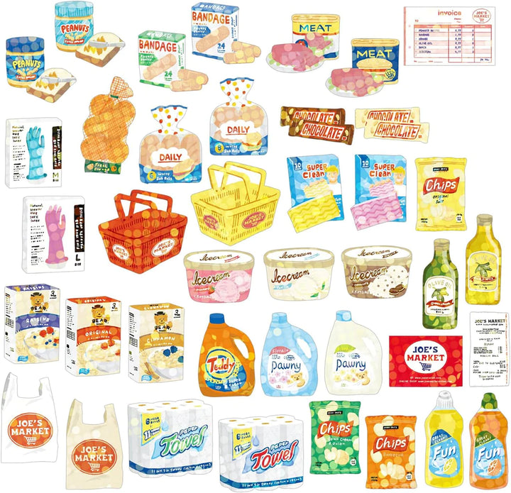 Supermarket Stickers in a Box