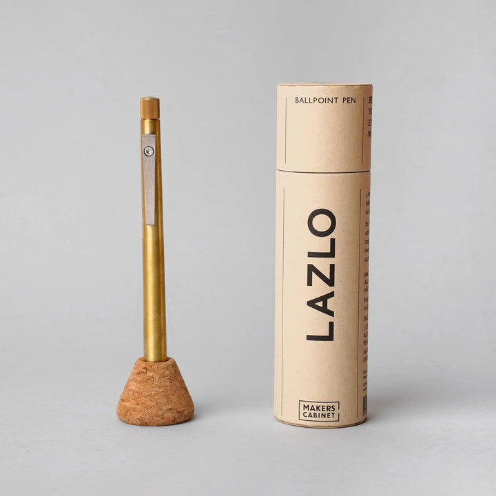 Lazlo Brass Rollerball Pen