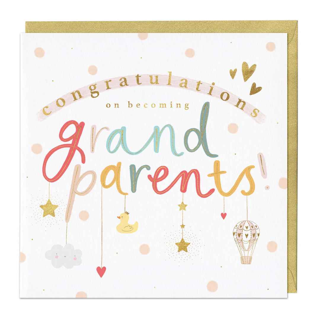 Grandparents Mobile Congratulations | Greeting Card