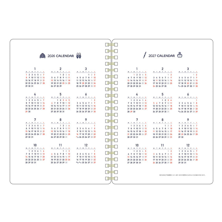 2026 Kleid x Eric Ring Diary | White | Special Edition