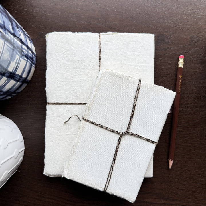 Blank Parchment Paper Notebook