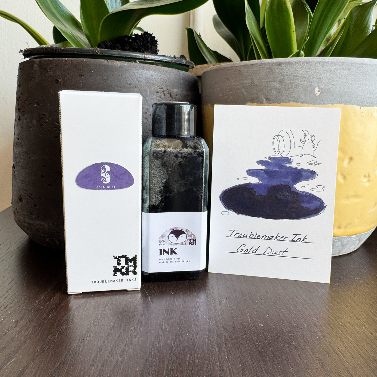 Gold Dust | Fountain Pen Ink – The Paper Mouse