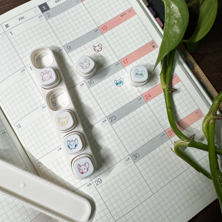 Mouse Emoji | Push Button Stamp