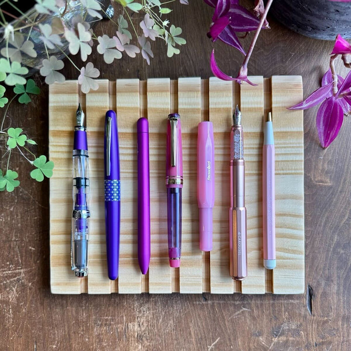 Handmade Wooden Pen Tray
