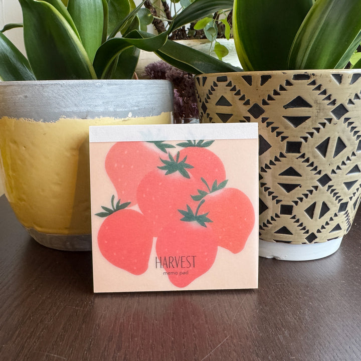 Strawberry Square Memo Pad