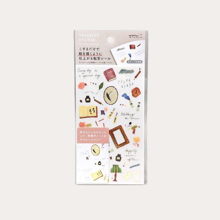 Stationery Transfer Stickers