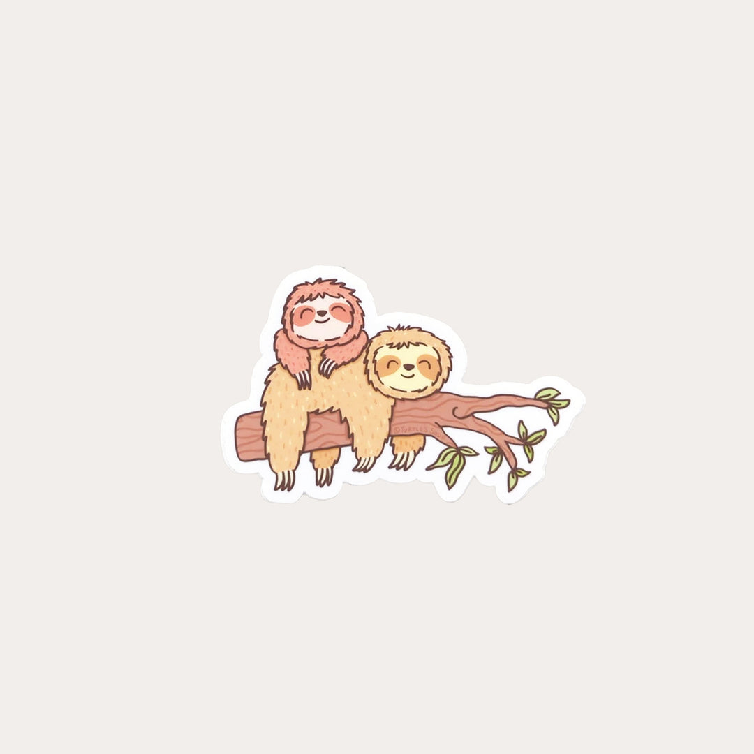 Lazy Sloths | Vinyl Sticker