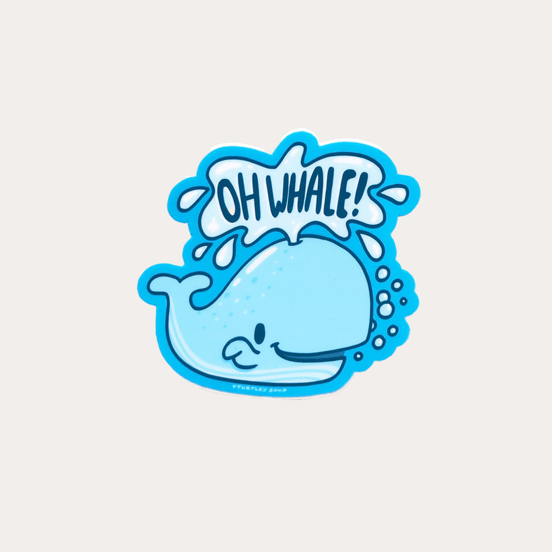 Oh Whale | Vinyl Sticker