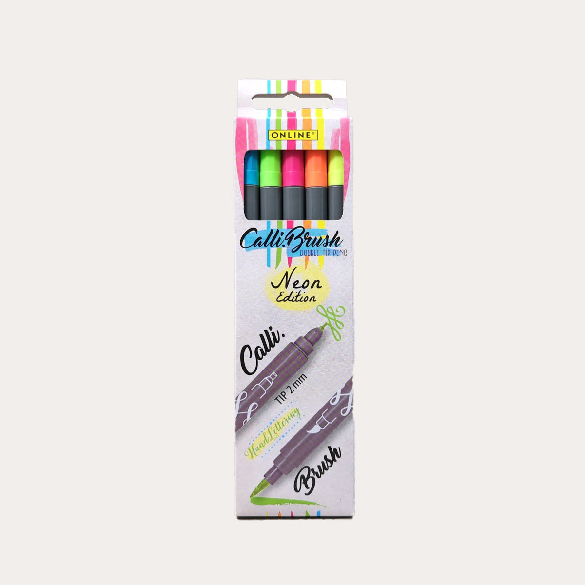 ONLINE Calli.Brush brush markers - 5 pen set, metallic – Pen Pusher