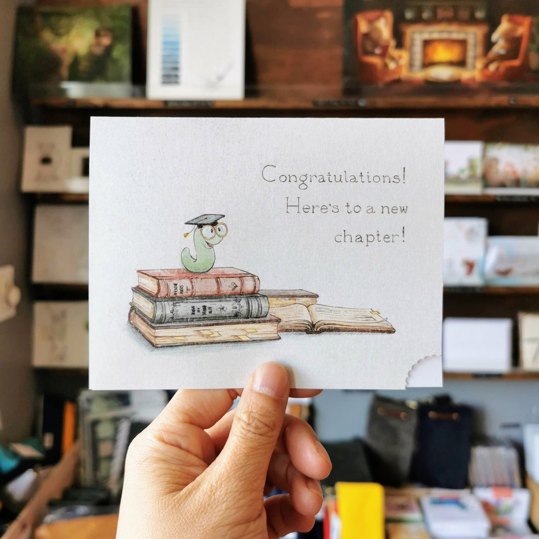 Bookworm | Greeting Card