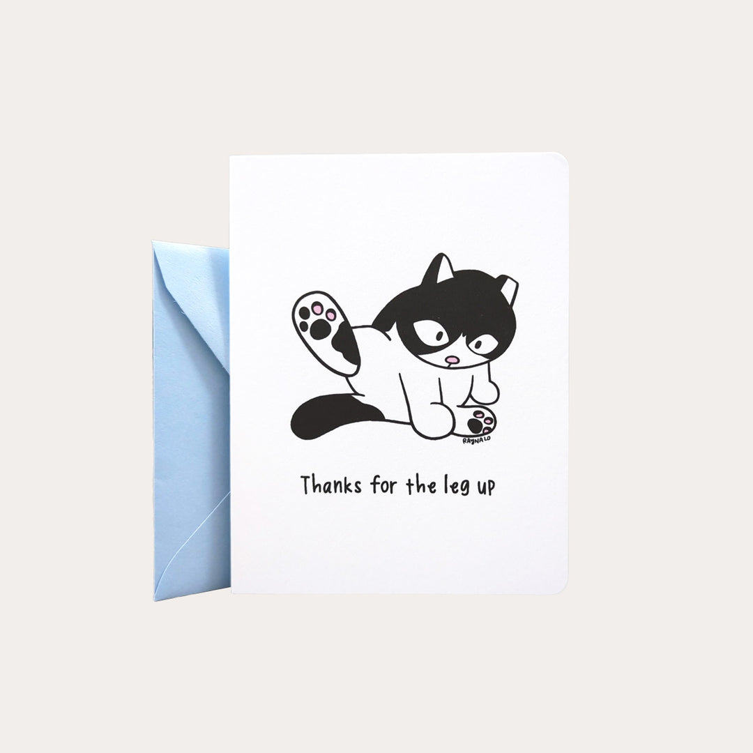 Thanks for the Leg Up | Greeting Card